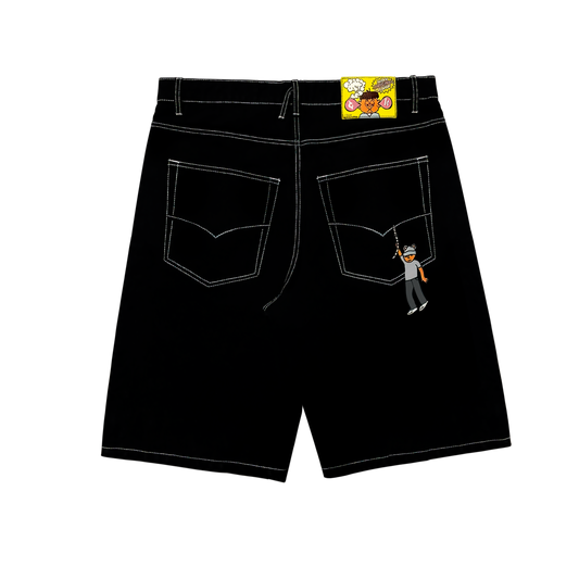 Chaos Bubblegum Jorts (Black Contrast)