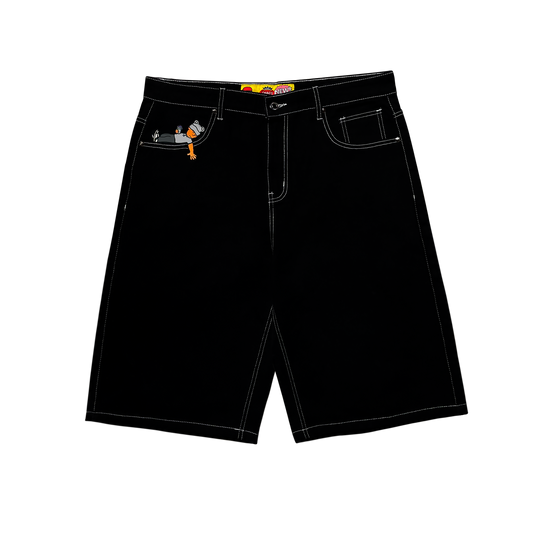 Chaos Bubblegum Jorts (Black Contrast)